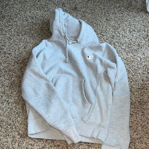 grey champion hoodie